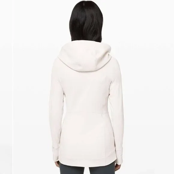 Lululemon Every Journey Hoodie Full Zip Long Sleeve Light Chrome Women’s 4 - Picture 3 of 9